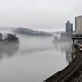 Spuyten Duyvil with Fog 